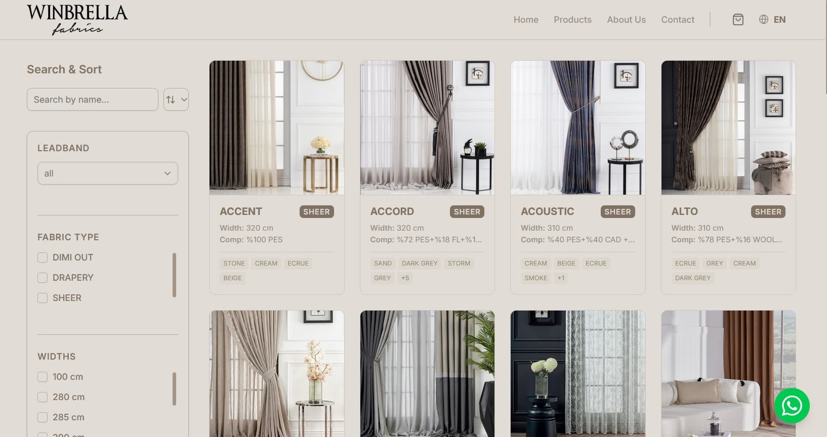 Winbrella Fabrics